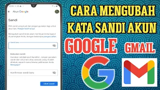 Cara Mengganti Kata Sandi Akun Google Terbaru - Cara Ganti Sandi Akun Gmail