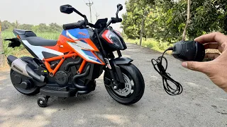 DUKE 390 GEN 3 WITH NS200 RC KTM Bike Unboxing & Testing | Ride on KTM Bike | Jmv Toys 🔥🔥
