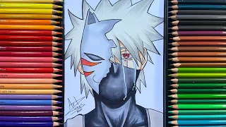 Como Desenhar o Kakashi Anbu