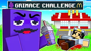 We tried McDonald's Grimace Shake in Minecraft!