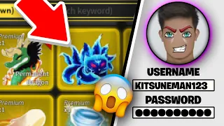 Logging On To SUBSCRIBERS Blox Fruits Accounts! HE USED ADMIN HACKS FOR SECRET FRUIT.. *FULL MOVIE*