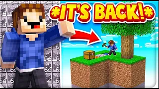 THE RETURN OF MINECRAFT SKYBLOCK