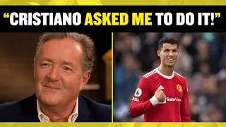 HE ASKED ME! 🔥 Piers Morgan explains how and why his interview with Cristiano Ronaldo happened