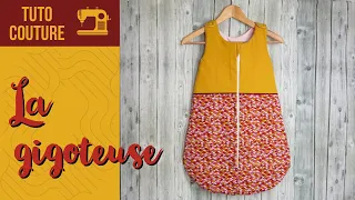 Coudre la gigoteuse Leto de Couture et Paillettes | TUTO COUTURE