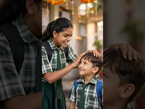 भाई बहन का प्यार ❤️ #rakshabandhan #shortfeed #tranding #viral #bhai #bahan #rakhi