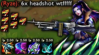ATTACK-SPEED CAITLYN (ALL HEADSHOTS)