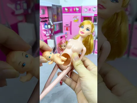 Satisfying With Doll Set Toys Unboxing, ASMR Review Toys #shorts