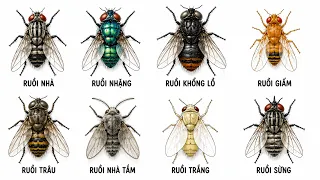 8 Loài Ruồi Nguy Hiểm Nhất Bạn Gặp Mỗi Ngày