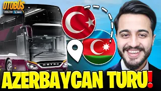 2 KATLI ULTRA LÜKS OTOBÜSLERLE AZERBAYCAN'A GİTTİK! Bus Simülatör Ultimate #6