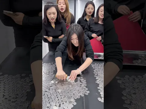 Shovel Coin Challenge Funny Office Shovel Coin Challenge Office Game Funny Office Funny #shorts