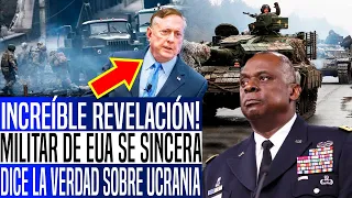 INCREÍBLE REVELACIÓN! MILITAR DE EUA SE SINCERA. DICE LA VERDAD SOBRE UCRANIA. ESTO NO LO DIRÁ CNN