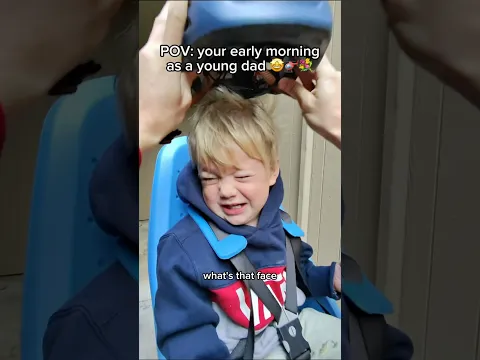 POV: your 5-9 before your 9-5 as a young dad (part 1. Part 2 later today)