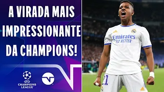 MILAGRE DE RODRYGO! OS ÚLTIMOS 10 MINUTOS DE REAL MADRID 3 X 1  MANCHESTER CITY!
