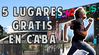 Cinco lugares para ir en Buenos Aires cuando no tenes un peso