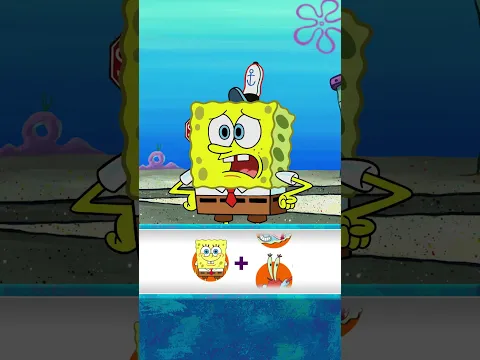 Bob Esponja | 🧽 + 🐌 = 🤔 | cada vez que Bob Esponja fingía ser otra persona #Shorts