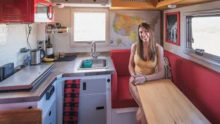 The Ultimate Solo Female "Glamping" Rig? (Full Tour)
