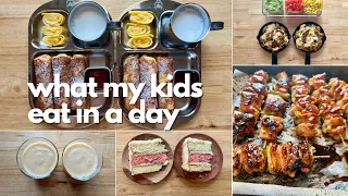 WHAT MY KIDS EAT IN A DAY | DAY 54