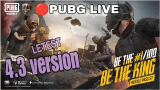 PUBG LIVE || 4.3 VERSION #PUBG