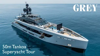 GREY Yacht - BRAND NEW 50M TANKOA S501 SUPERYACHT TOUR