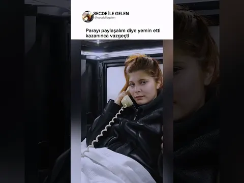 Parayı paylaşalım diye yemin etti kazanınca vazgeçti