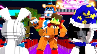 GLAMROCK FREDDY ME PROTEGEU POR 1 NOITE no MINECRAFT ✭ Guihh ✭