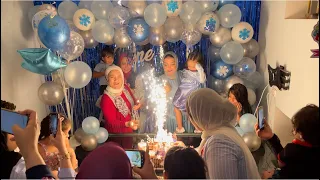 واخيرا حفله عيد ميلاد سلين كل مفاجات ياتري مين جاي يحضر الحفله🥳💃👩‍👧🧜‍♀️