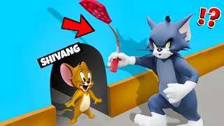 TOM TRIED TO CATCH JERRY 😂 IN RATTY CATTY GAME !!