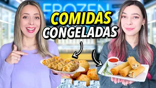 24 HORAS COMENDO COMIDAS CONGELADAS  *Diferentes* ❄️