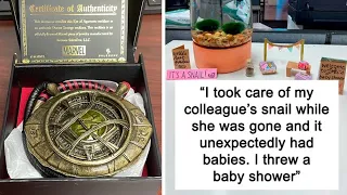 Times People Had Such Wholesome Coworkers, They Just Had To Share It Online