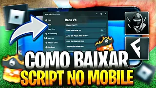 ❄️Como Baixar e Colocar SCRIPT no Blox Fruits MOBILE/CELULAR e PC (LINK DIRETO)🔗 - Instalar Executor