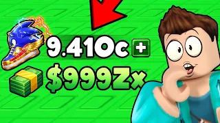 ESCAPE TSUNAMI FOR BRAINROTS BUT U CAN BUY SUPER SPEED !!