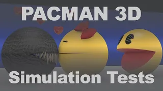 PACMAN 3D – Experimental Character Interaction Anomalies | C4D