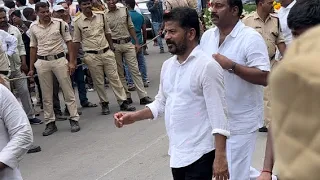 CM Revanth Reddy entry | CM Revanth Reddy #revanthreddy #revanthreddypublicmeeting