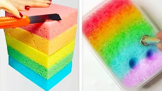 Oddly Satisfying Slime ASMR No Music Videos - Relaxing Slime 2020 - 66