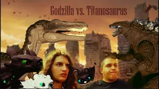 Godzilla vs. Titanosaurus (A Stop Motion Fan Film)