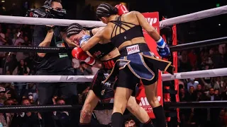 Amanda Serrano (PR) domina por completo a Miriam Gutierrez (Espana)