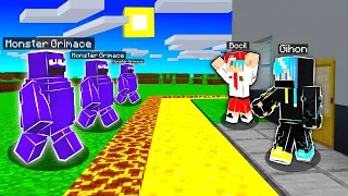 MEMBUAT RUMAH PALING AMAN vs MONSTER GRIMACE !!
