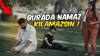 NAMAZ KILAN BİRİNİ AŞAĞILAMAK ! ( Sosyal Deney )