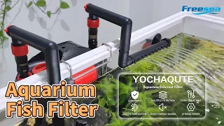 Mini External Canister Aquarium Fish Filter Pump 80 / 130GPH For Water Filtration