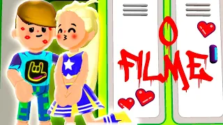 FIQUEI PRESO COM A GAROTA POPULAR NA ESCOLA DO PK XD - O FILME