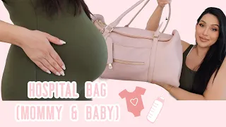 WHAT'S IN MY HOSPITAL BAG (LABOR AND DELIVERY FOR MOMMY AND BABY)