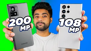 Motorola Edge 30 Ultra Killed Samsung S22 Ultra !! 200MP vs 108MP Test !!