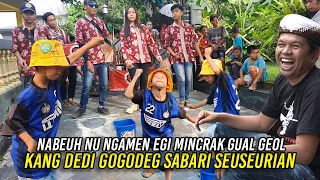 CASWARA CS MAKAN BUBUR | EGI MALAH ASYIK BERJOGET DAN NYAWE PENGAMEN|KANG DEDI TAK KUASA TAHAN TAWA