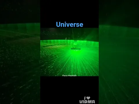 we made artificial universe 🌌 from 100 laser #arknights #shorts