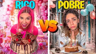 DEI UMA FESTA A UMA POBRE *ela chorou