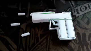 DIY | How to make a mini pistol with A4 paper - (PAPER GUN)