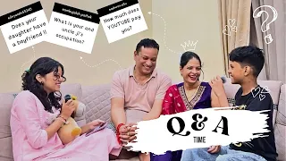 YOU ASKED, WE ANSWERED - *FAMILY Q&A* VIDEO ♥️🧑‍🧑‍🧒‍🧒 | Chhavi Bisht | 