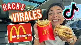 HACKS VIRALES DEL MCDONALDS | RebeO