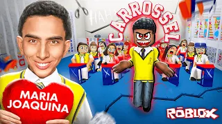 Virei o Cirilo e Toquei o Terror na Escola do Carrossel 👦🏾🔥 Roblox