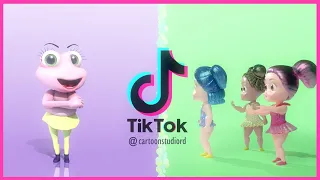 TikTok Challenge - El baile del Sapito Vs Bebe Tiburón - Videos de TikTok para niños